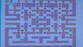 Maze Eater on Commodore Vic 20. Gameplay & Commentary