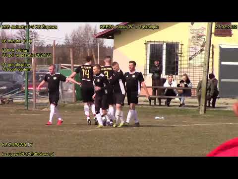 LZS Jadachy 1-3 KS Żupawa (0-1 Duma Adrian) 27.03.2022