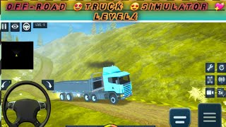 Off-road 🤩Truck 😍Simulator games💖 Video level 4