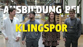 Groß rauskommen in Deiner #Ausbildung bei Klingspor
