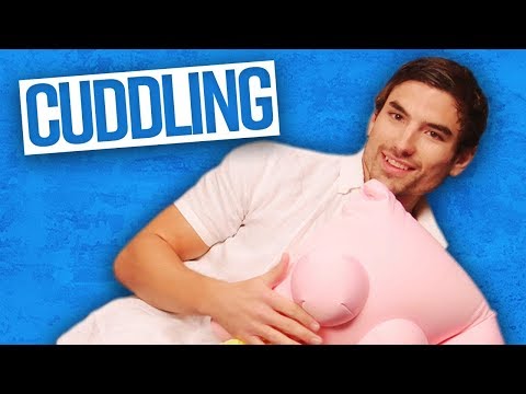 Guys Demonstrate CUDDLING Techniques (Dude View) Video
