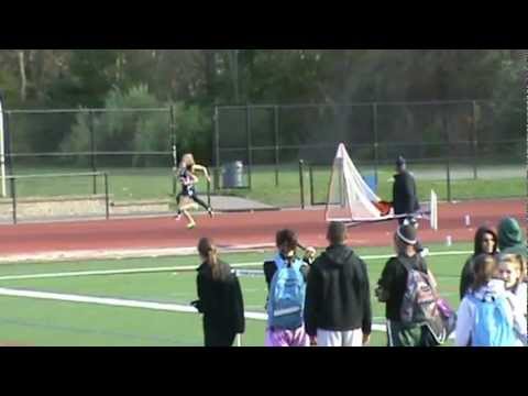 R19 MHS Girls spring track 2012 4x400 relay Franklin and Mansfie