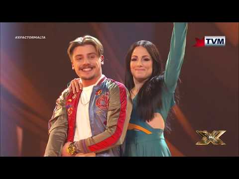 Hey Now by Owen Leuellen and Ira Losco at X Factor Malta