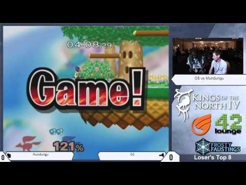 KotN4 - Mundungu (Fox) vs G$ (Falco) - Melee Top 8 Losers