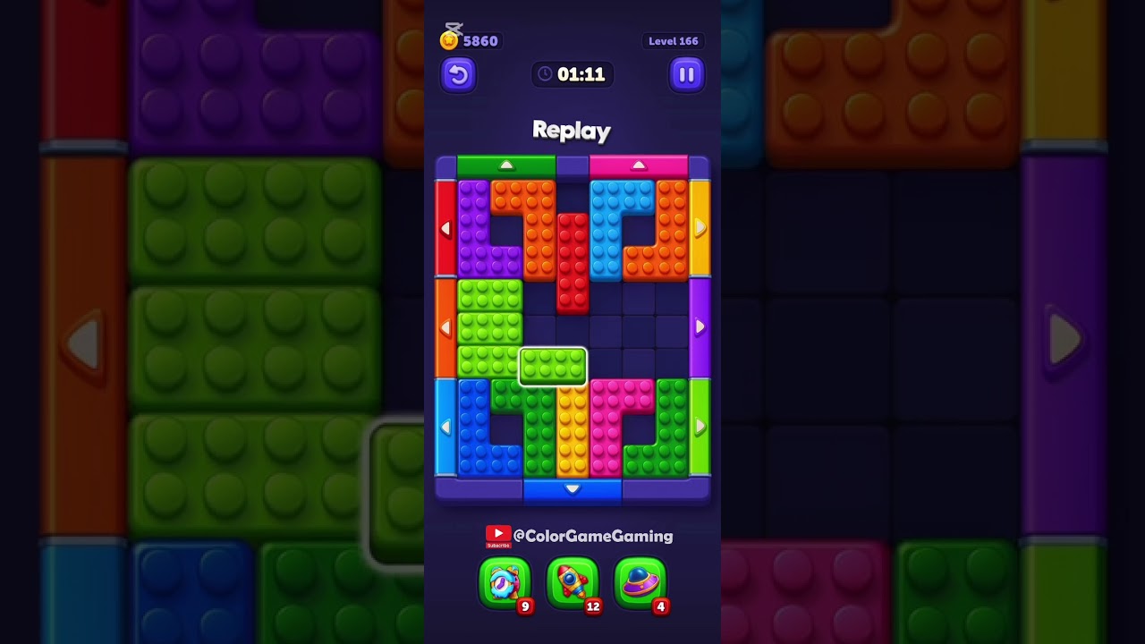 Miniatura de Block Out nivel 166