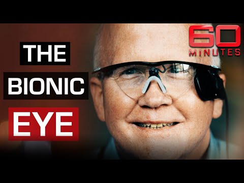 Amazing technology gives sight back to a man who's been blind for 30 years | 60 Minutes Australia