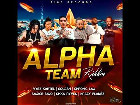 Alpha Team Riddim Mix (Full) Feat. Chronic Law, Vybz Kartel, Squash, Sikka Rymes (December 2020)