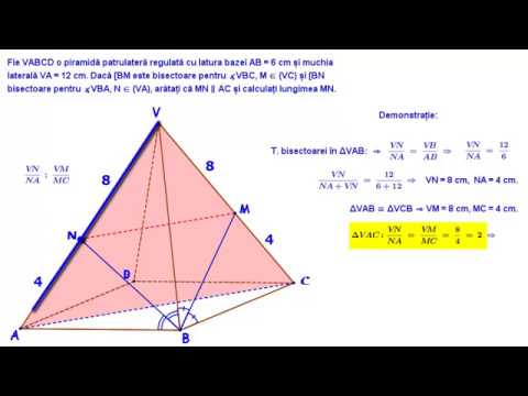 Drepte în spațiu. Problema 4.
