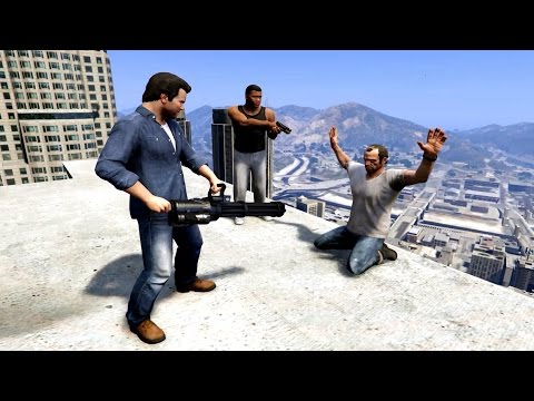 GTA V Franklin And Michael kill Trevor Video