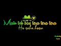 Tera Ho Raha Hu Sorav Jyoshi Vlog Song WhatsApp Status By Ayan Short