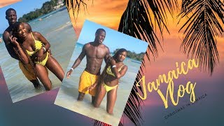 TRAVEL VLOG | TOOK MY BOYFRIEND TO JAMAICA TO MEET MY MOM ! pt1