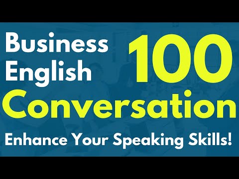 MASTER Business English Conversation Speak Like a Professional Business English Learning