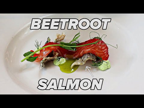 Fancy Beetroot Cured Salmon - Gravlax Recipe
