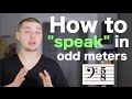 How to speak in odd time signatures