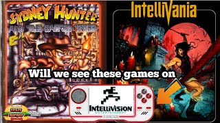 Possible Games for Intellivision Collection on Evercade? Sydney Hunter & Intellivania!