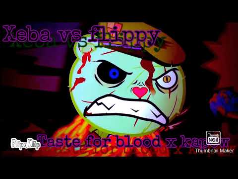 ROMAIN WORLD/ XEBA VS FLIPPY ( TASTE FOR BLOOD x KAPOW ) FRIDAY NIGHT FUNKIN - SONG ANIMATION