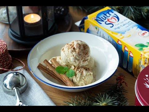Cinnamon and Nutmeg Soya Ice Cream - 豆浆冰淇淋
