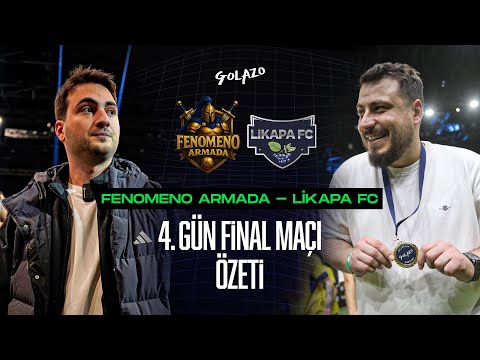 BÜYÜK FİNAL! I Fenomeno Armada vs Likapa FC I Maç Özetleri I Golazo Cup TR