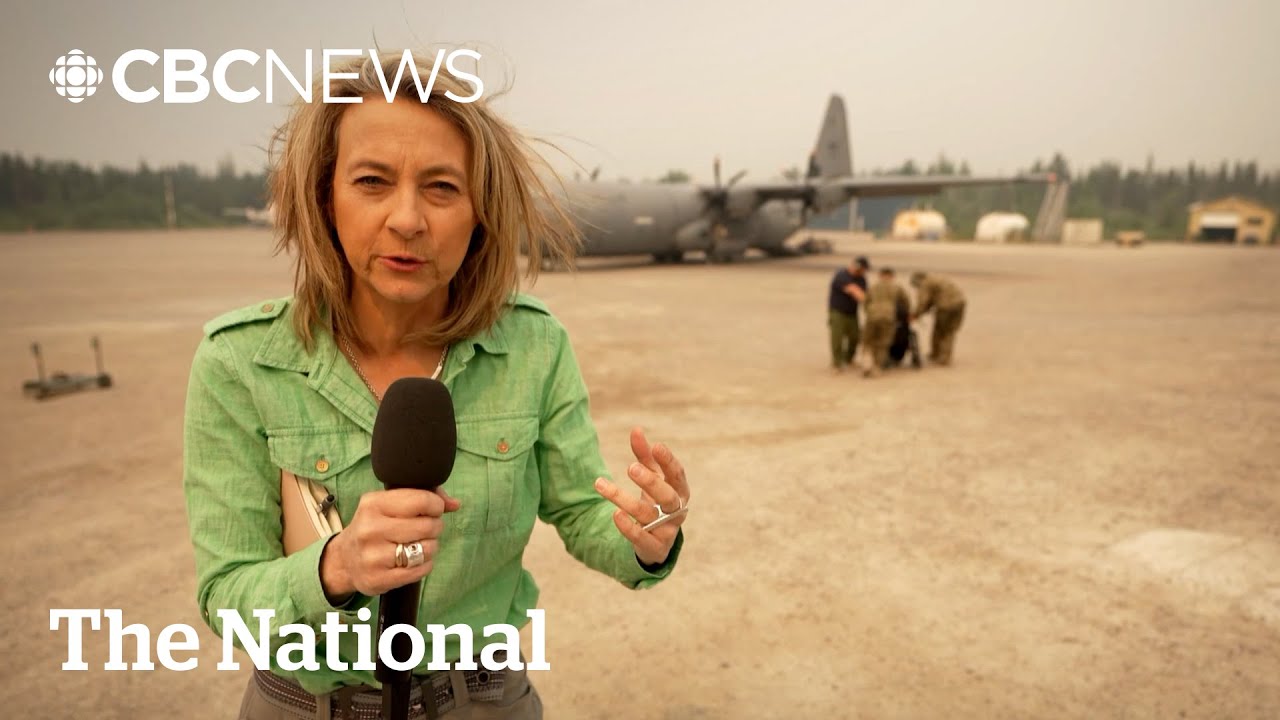 Seniors get military airlift out of smoke-filled Manitoba community