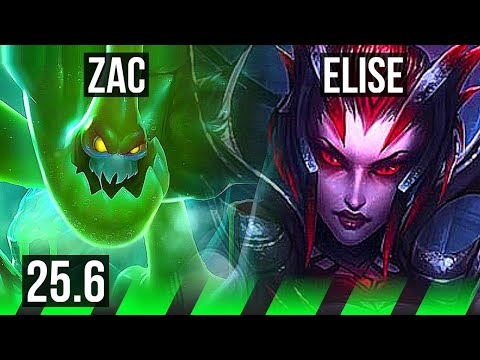 ZAC vs ELISE (JGL) | 5/3/12 | EUW Grandmaster | 25.6