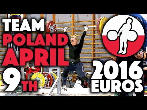 Team Poland  - 2016 Europeans (April 9th)
