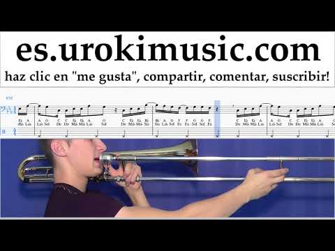 Tutorial de Trombón Martin Garrix feat Khalid - Ocean Clases Notas um-i927