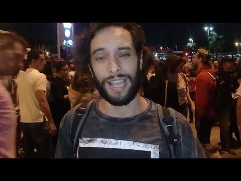 Florianópolis. Estudante de ciencias sociais UFSC. "Por qué estamos nas ruas?"