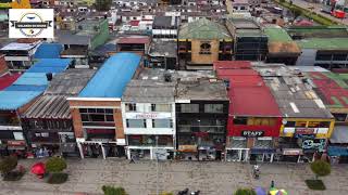 VOLANDO EN DRONE 4K - BOGOTA 2021 -ZONA ROSA SUR - AV. 1 DE MAYO - COLOMBIA