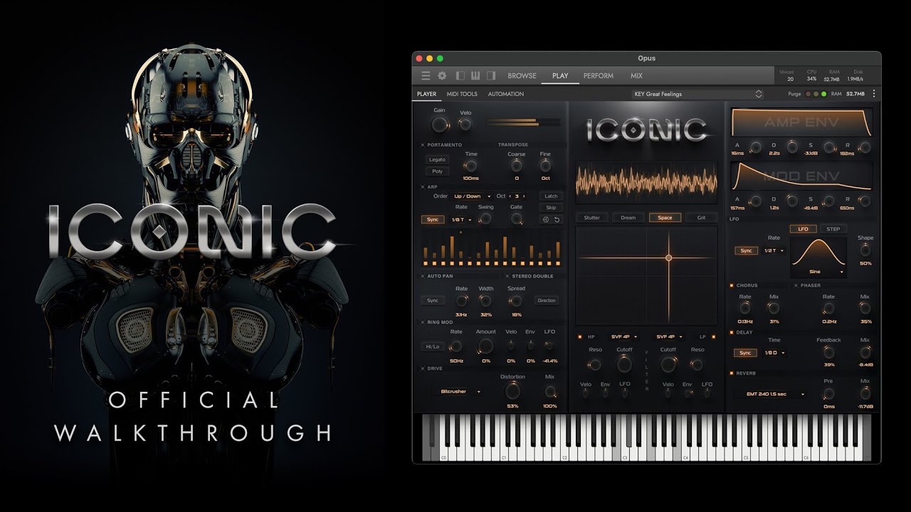EastWest ICONIC Walkthrough - YouTube