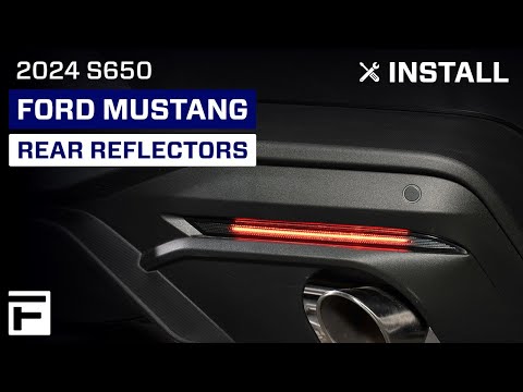 How to Install: 2024+ S650 Mustang LED Rear Reflectors | FORM Lighting