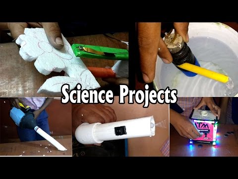 Science Fair Projects | Cracker Gun, ATM Machine, Water Pump, Vibrator, Thermal Cutter, Ropeway