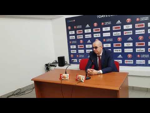 Coach Walter De Raffaele commenta il match di 7DAYS Eurocup della Reyer vs il Promitheas Patrasso