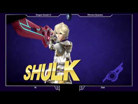 [DS12] Winners Quarters - M (Shulk) vs Dax (Sonic) - SSB4 Singles