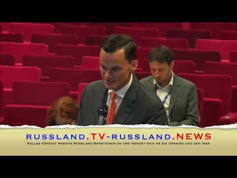Kallas kündigt massive Russland Sanktionen an und wendet sich an die Ukraine und den Iran