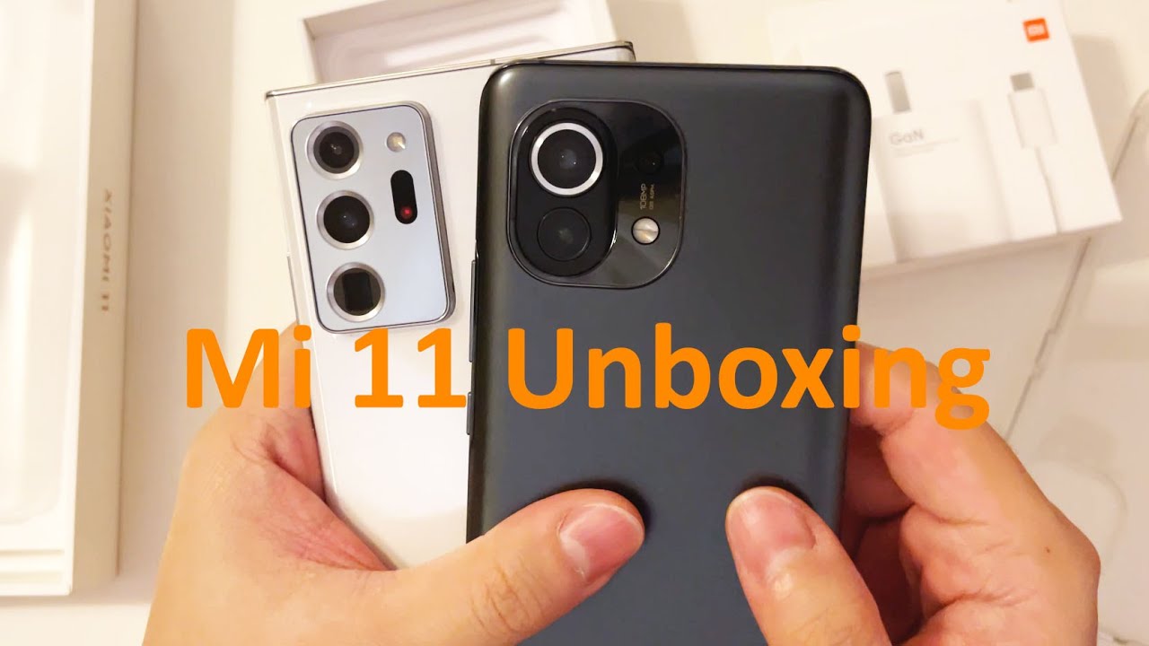 Xiaomi Mi 11 UNBOXING and Impressions - Nice Feeling Device with Snapdragon 888