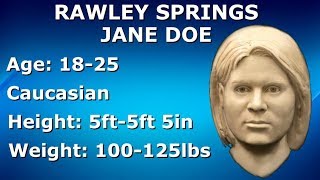 JANE DOE: The Rawley Springs Jane Doe