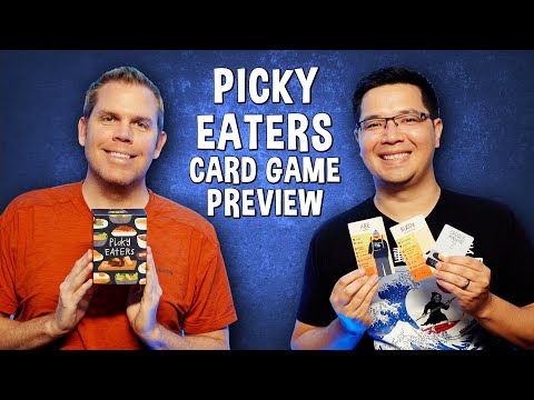 Preview of Picky Eaters - Recipe Making Card Game