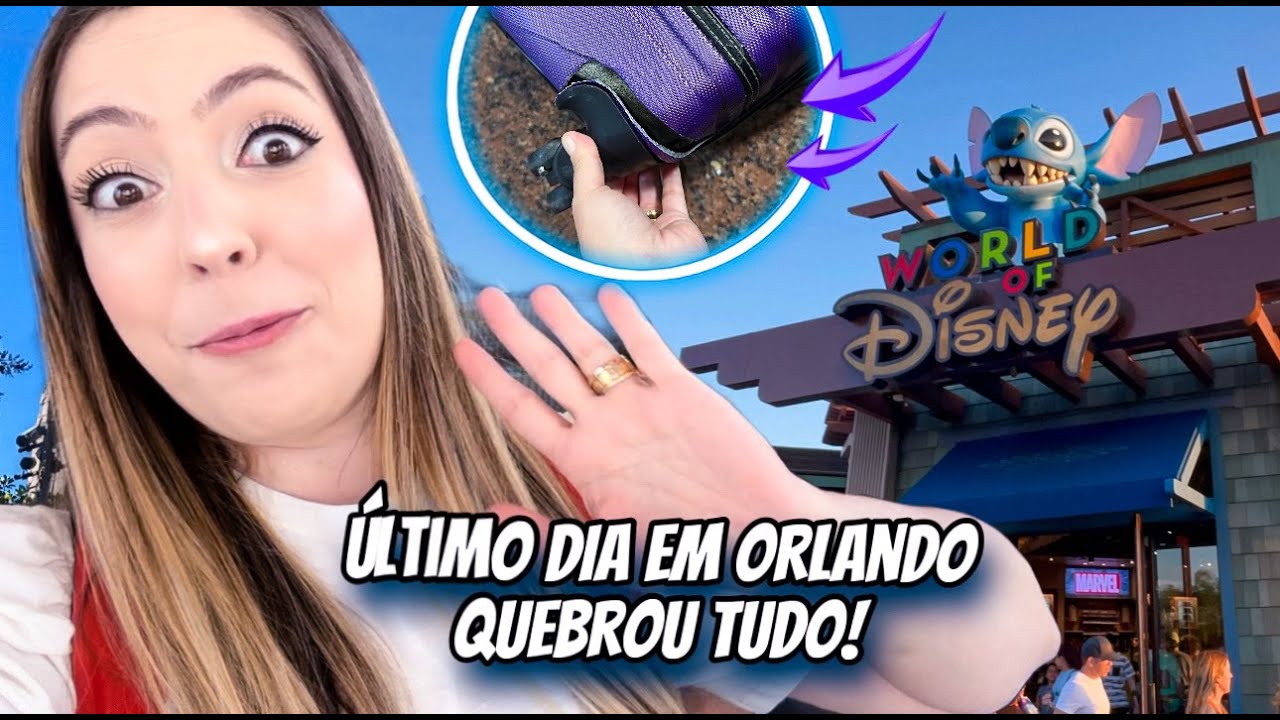 TREM ORLANDO/MIAMI • MALA QUEBRADA PELA CIA AÉREA • PREÇOS DOS PRODUTOS NOVOS DA DISNEY!