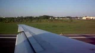 preview picture of video 'Aeromexico MD-87 despegando de Reynosa'