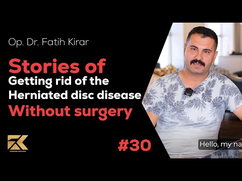 Op. Dr. Fatih Kırar | Stories of Recovery from Hernias Without Surgery (#30) #lumbarhernia #spine