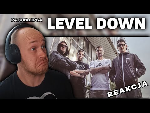 Metal słucha rapu - PATOKALIPSA - LEVEL DOWN⬇️Reakcja