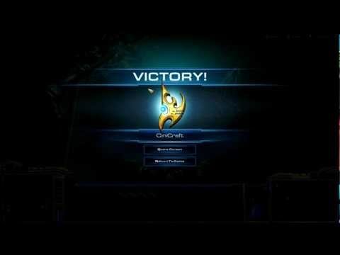 New Heart of the Swarm Protoss Victory - Dialog Effect