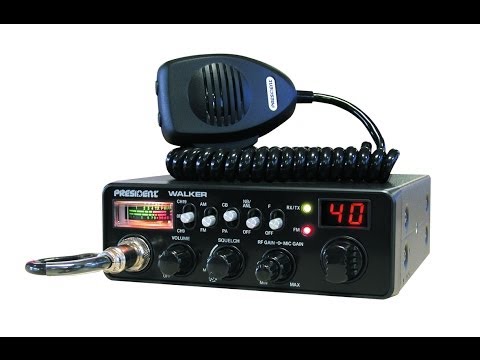 Обзор радиостанции PRESIDENT WALKER ASC