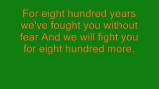 Go on home british soldiers with lyrics