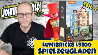 Wir bauen einen Spielzeugladen! LumiBricks ToyStore L9100 Teil 1