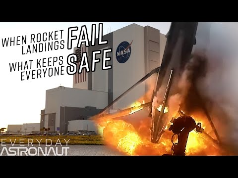 What keeps everyone safe when rockets fail? Why did the failed Falcon 9 rocket land in the ocean?