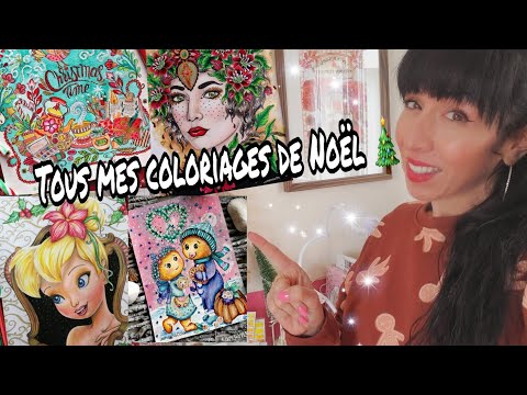 Tous mes coloriages de Noël 🎅 coloriage adulte.