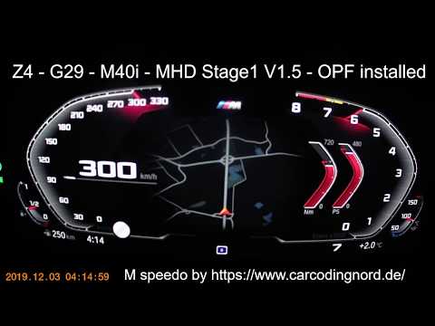 Z4 G29 M40i - MHD Stage1 v1.5 200-300 km/h