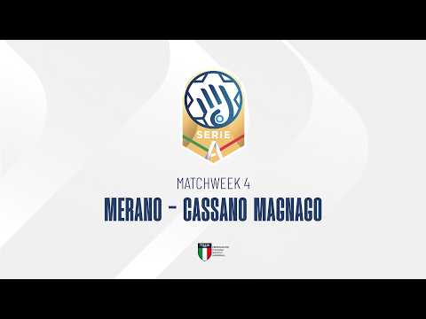Play Serie A Gold [4^] | MERANO - CASSANO MAGNAGO