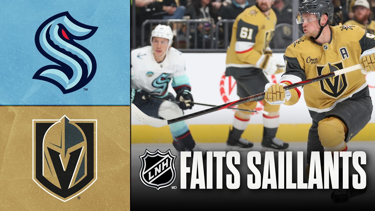 Kraken vs Golden Knights 15/04/26 | Faits saillants
